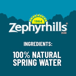 Zephyrhills® 100% Natural Spring Water, 16.9 oz. Packs of 24, Pallet of 78 Cases