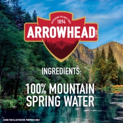 Arrowhead® 100% Mountain Spring Water, 16.9 oz. Packs of 24, Pallet of 78 Cases