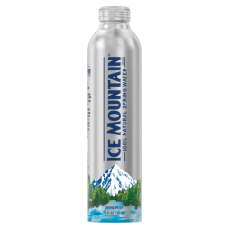 Ice Mountain® Natural Spring Water Aluminum Bottle 25oz (12 Pack)